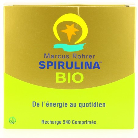 Spirulina Bio - Recharge 540 comprimés - Marcus Rohrer