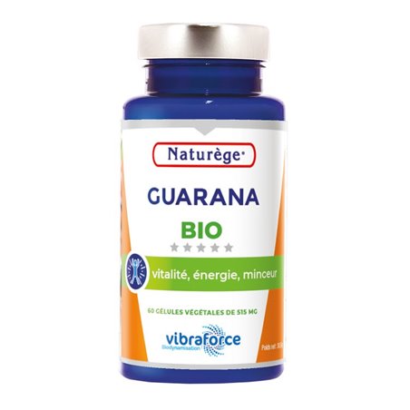 Guarana - 60 Gélules - Naturège Laboratoire
