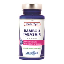 Bambou Tabashir - 60 Gélules Végétales de 360 mg - Naturège Laboratoire