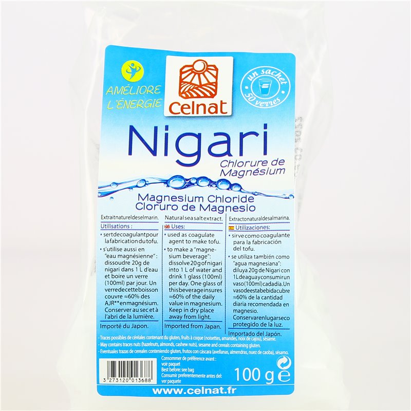 NIGARI chlorure de magnésium - 100g - Celnat