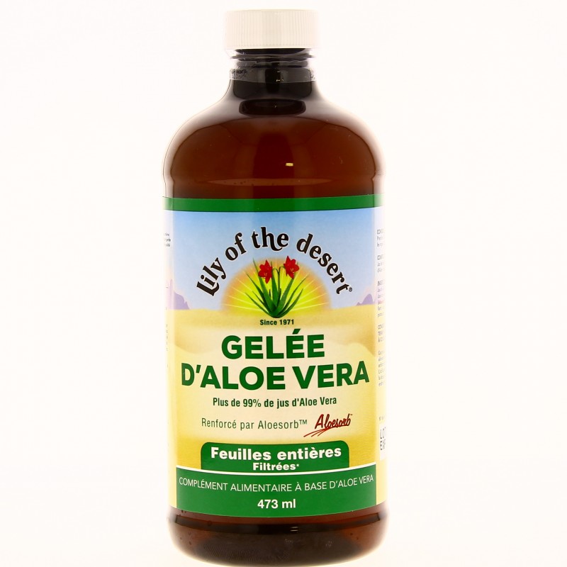 Gel d'Aloe Vera Buvable - 473 ml - Lily of the Desert
