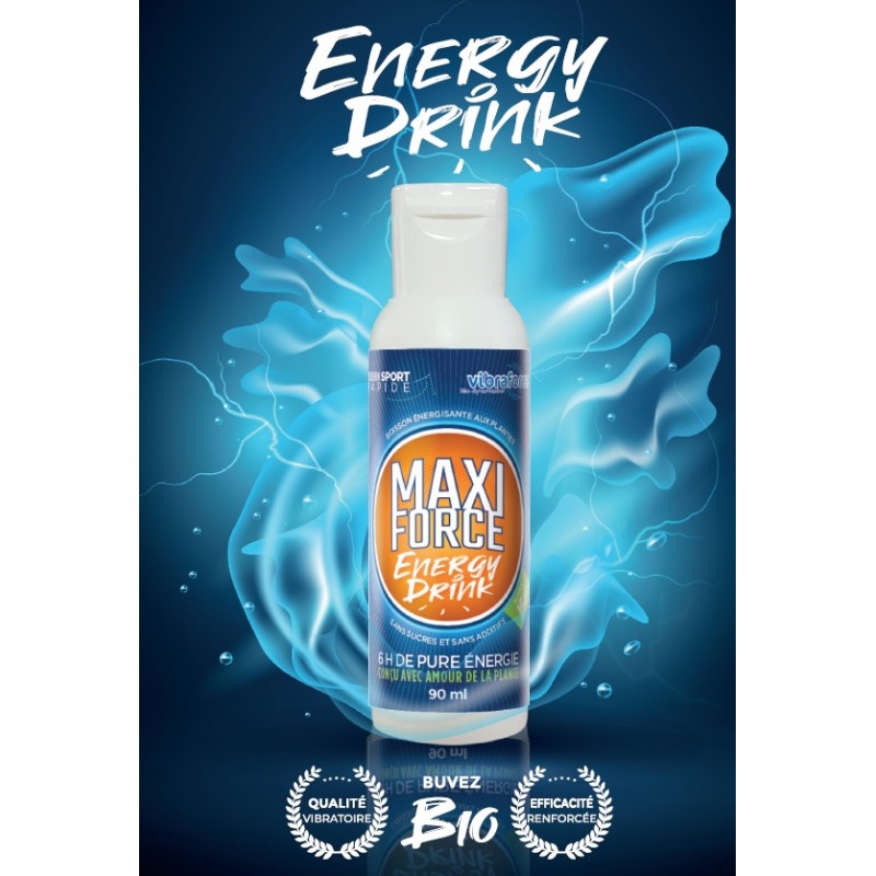 Maxiforce Energy drink - 90ml - Naturège Laboratoire