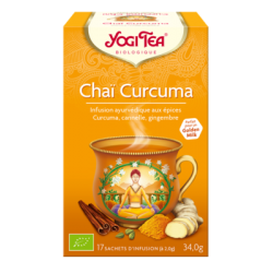 Chaï Curcuma - 17 sachets - Yogi Tea