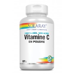 Vitamine C poudre - 227g - Solaray