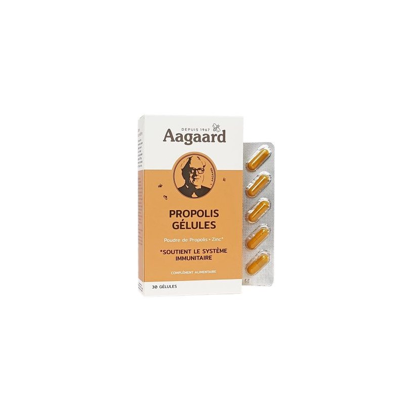 Aagaard - Propolis pure en poudre à avaler bio - 20 g