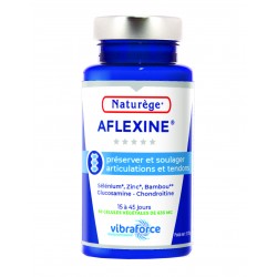 Aflexine Naturège | Glucosamine | Chondroitine - Répare le cartilage - 90 gélules végétales VIBRA - Naturège Laboratoires