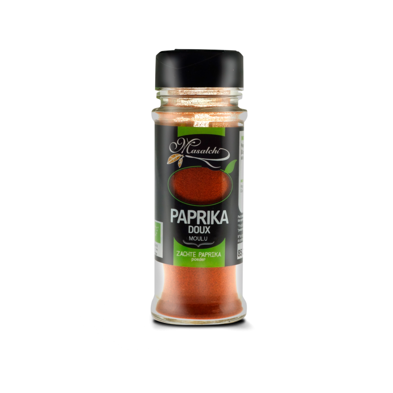 Epice Bio Paprika Doux - Flacon distributeur 40 g - Masalchi