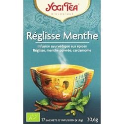 Thé Réglisse Menthe - 17 Sachets - Yogi Tea