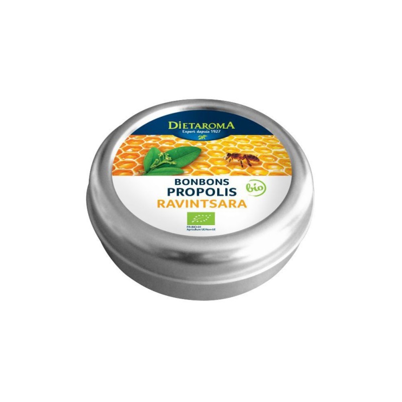 Bonbons Propolis Bio Ravintsara - 50g - Dietaroma