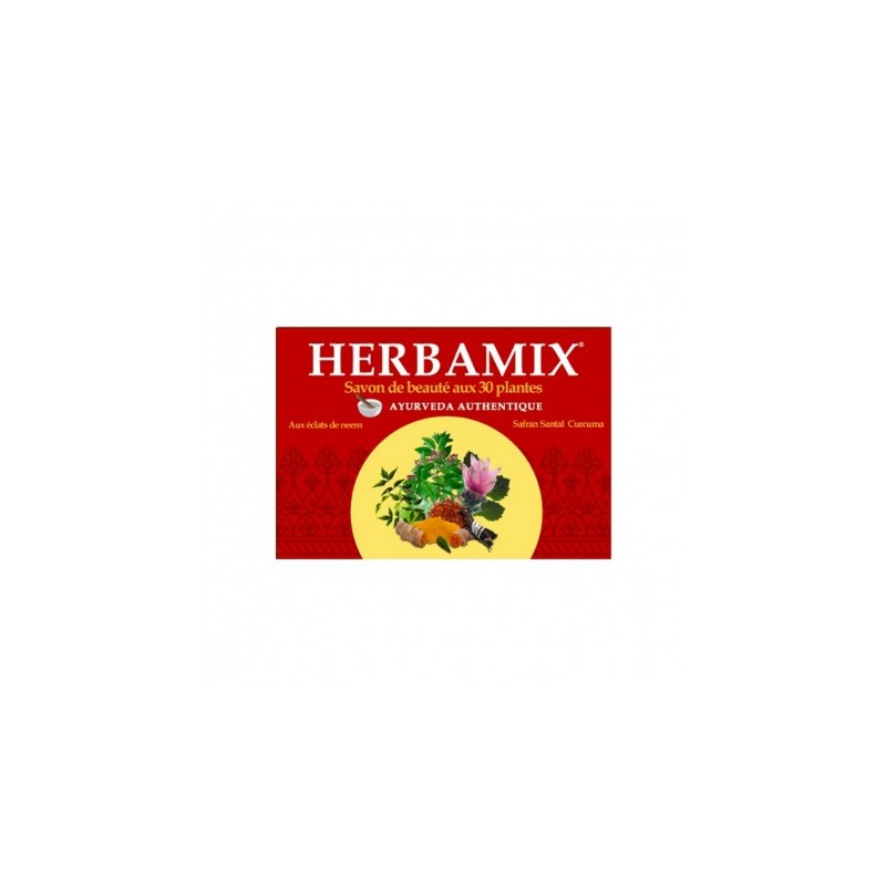 Savon Ayurvédique Herbamix - Pain 125 g - Cosmétique Naturel