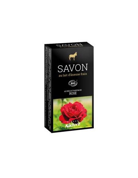 Savon Lait Anesse Rose - Pain 100 g - Direct Nature