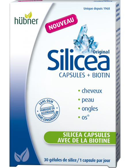Silicea Capsules + Biotin - 30 Gélules - Hübner
