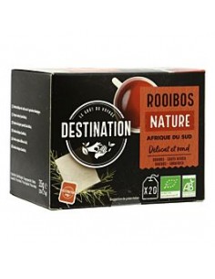 Thé Rooibos Bio Afrique du Sud - 20 infusettes - Destination Premium