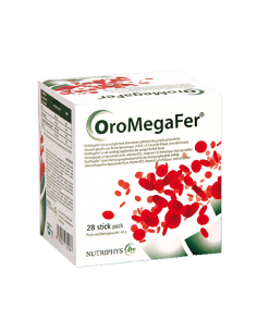 OroMegaFer - Source de fer & Vitalité - 28 Sticks - Nutriphys