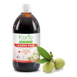 KARIOPHA Extrait de plantes Vitamines + Magnésium + Fer - 0.50L - Kario