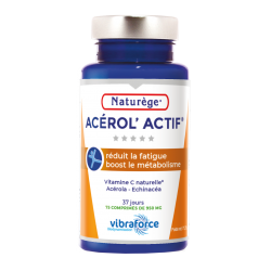 Acerol'actif - 75 Comprimés - Vitamine C naturelle - Naturège Laboratoire - Vibra