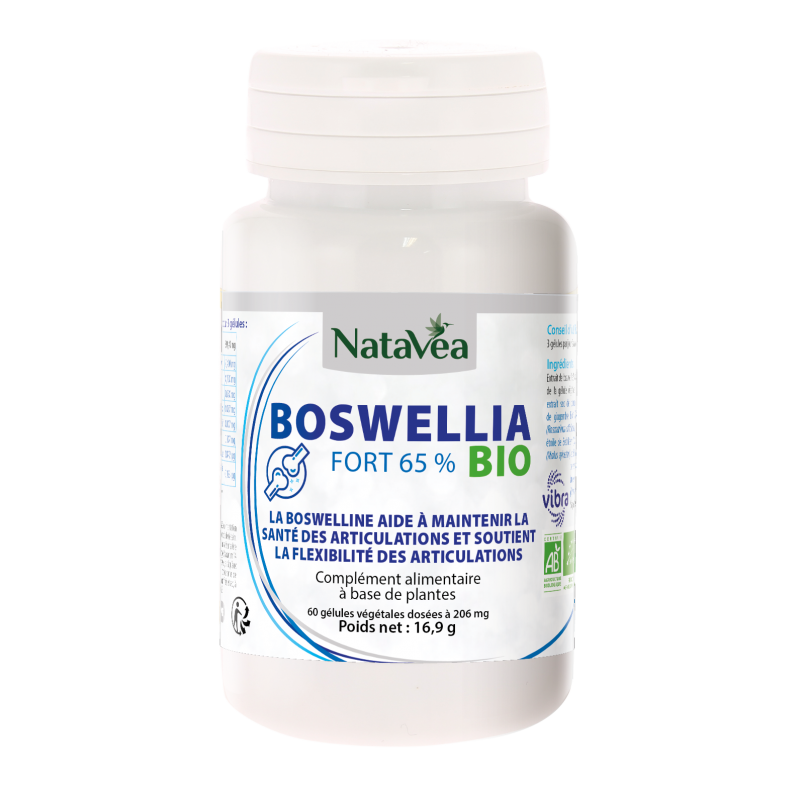 BOSWELLIA - Pilulier 60 Gélules - NataVéa Laboratoire