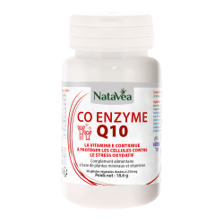 Co Enzyme Q10 - Pilulier 60 Gélules dosées à 234 mg - NataVéa