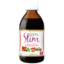 Zen&Slim 3 Circulation Cocktail Minceur Bio - 250 ml - Natavéa