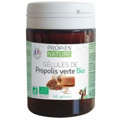 Propolis Verte Bio - 60 gélules - Propos' Nature