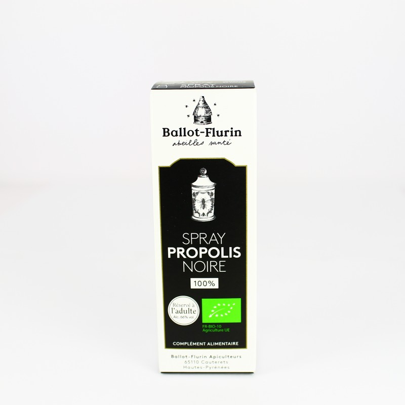 Spray Propolis Noire 100 % - 15 ml - Ballot Flurin