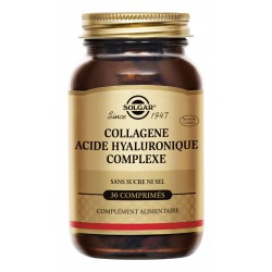 Collagene Acide Hyaluronique Complexe - 30 comprimés - Solgar