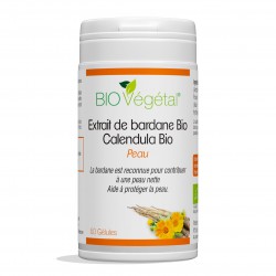 Extrait Bardane Bio et Calendula Bio - 60 gélules - Phytosud