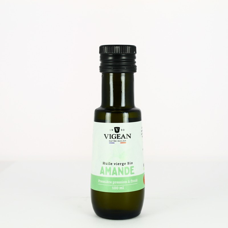 Huile végétale Amande Bio - 100 ml - Vigean