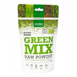 Green Mix Raw Powder - 200g - Purasana