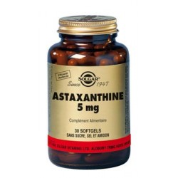 Astaxanthine 5 mg Antioxydant Soleil Vue - Solgar