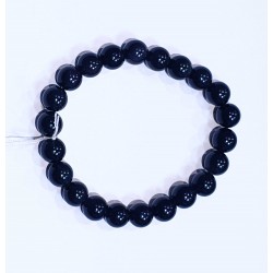 Bracelet Obsidienne - pierres de 8 mm - bijou Lithothérapie - Magnétique Vibration