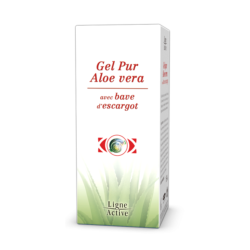 Gel Pure Aloe Vera avec bave d'escargot - 150 ml - Api-Nature