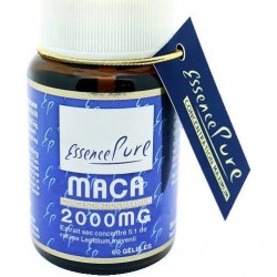 Maca Extrait  - Pilulier 60 gélules végétales - Essence Pure
