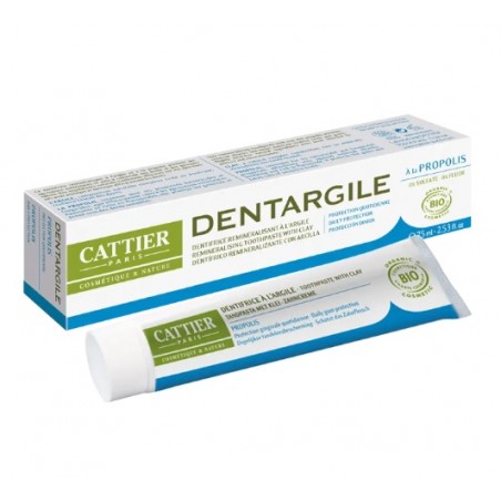 Dentargile Dentifrice ARGILE/ANIS - Dents blanches & gencive sensibles - Cattier - 75 g