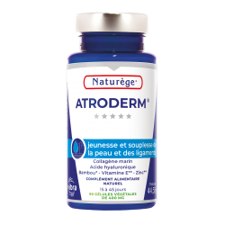 Atroderm Collagène+silicium+acide Hyaluronique 90 gélules végétales VIBRA - Naturège Vibra