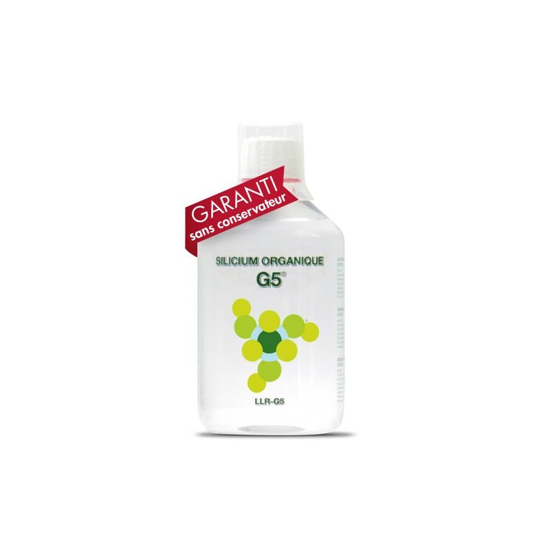 G5 Silicium organique Flacon liquide 500ml Articulation sans conservateur LLR