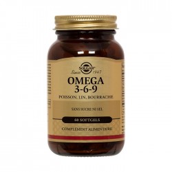 Oméga 3-6-9 - Solgar - 60 capsules