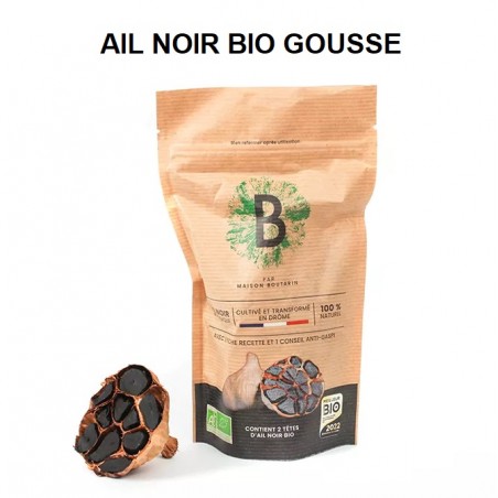 Ail Noir Bio - Gousse entière - Maison Boutarin - 120 g