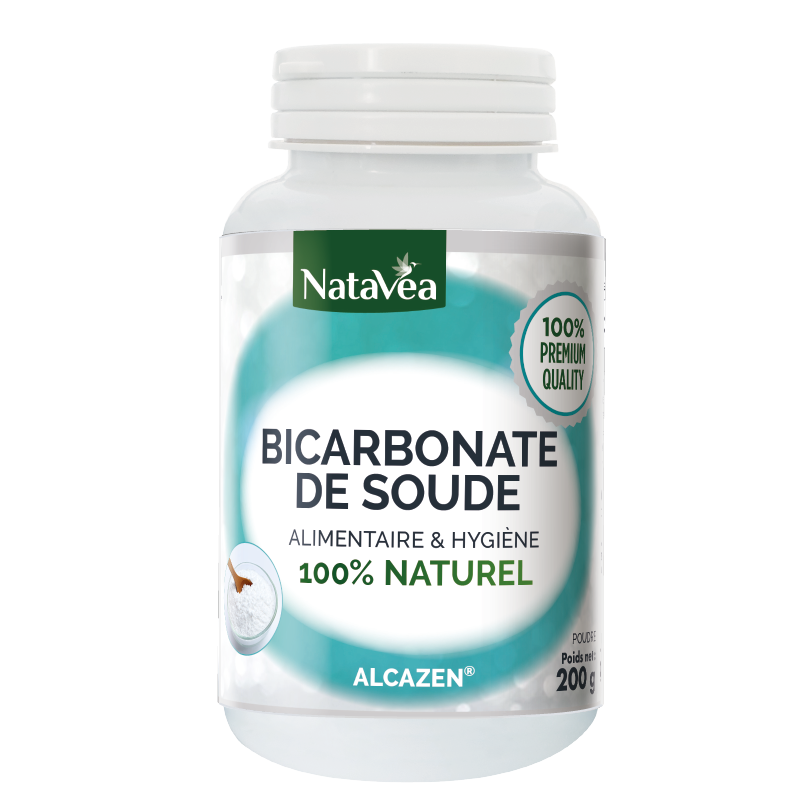 Alcazen Bicarbonate de soude - Alimentaire & Hygiène - 200 g - NataVéa