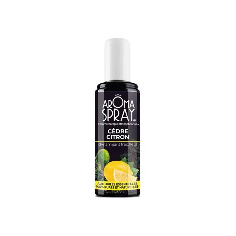Aromaspray Cèdre Citron spray Huiles essentielles 100 ml