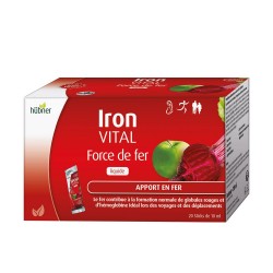 Iron Vital Force de fer - 20 sticks de 10 ml - HÜBNER