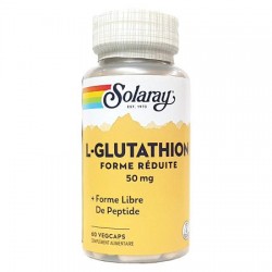 L-Glutathione - 60 Capsules Végétales - Solaray