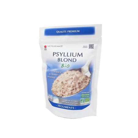 Psyllium Blond Bio - 200 g - Vecteur Santé