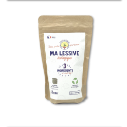 Lessive écologique au savon de Marseille - Sachet de 250 g - Aloaeco