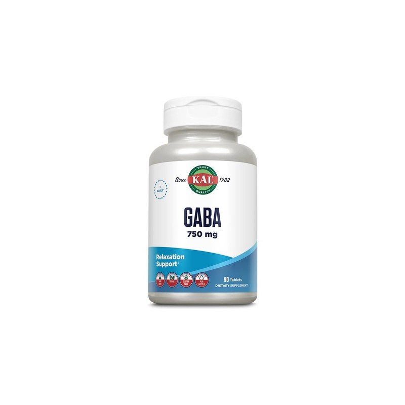 GABA - acide gamma-amino-butyrique - 90 comprimés - Kal