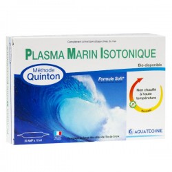 Plasma marin isotonique - 20 ampoule de 10 ml - Aquatechnie