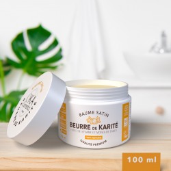 L'or Blanc Baume Satin Beurre de Karité + Sésame - 100 ml - Oka Cosmetics