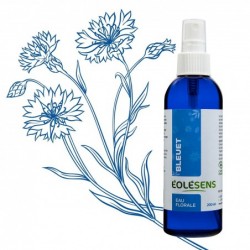 Eau florale Bleuet Bio - Spray 200 ml - Eolésens