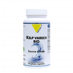 Kelp Varech Bio - Source d'Iode - 150 gélules végétales - Vitalplus
