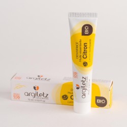 Dentifrice Argile/Citron Bio - Argiletz